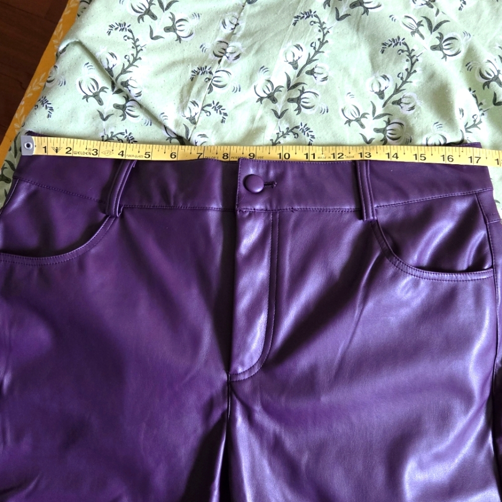 Badgley Mishka vegan leather pant